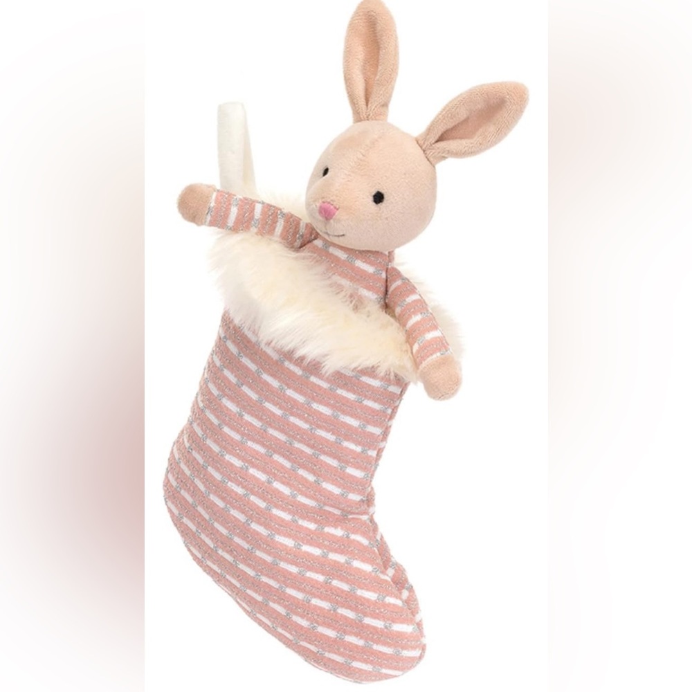 Jellycat Shimmer Stocking Bunny